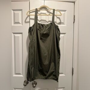 Daily Drills Olive Green Top